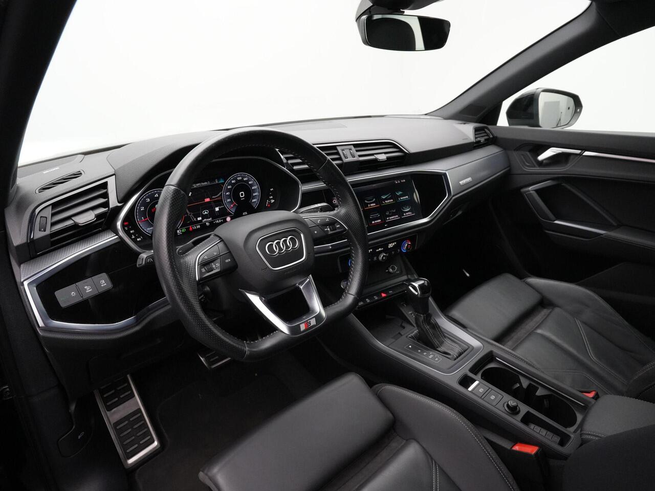 Audi Q3 Sportback 45 TFSI 245 pk S-tronic quattro S-Line | Panoramadak | Leder | Rondomzicht camera | Bang & Olufsen | Matrix LED