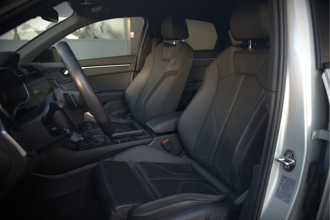 Audi Q3 Sportback 35 TFSI Pro Line S | S-Line | Stoelverwarming | Keyless | 360 Camera | Leer | Elektrische Stoelen | Adaptive Cruise Control | Dodehoekdetectie | Navigatie | Parkeersensoren | Vitrual Cockpit