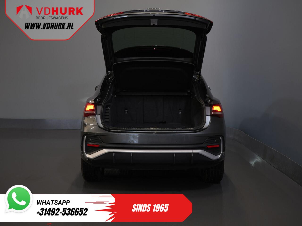 Audi Q3 Sportback 45 TFSI E-Tron 245 pk S-Line Cruise/ Virtual Cockpit/ Pano/ Carplay/ Stoelverw./ PDC/ Trekhaak