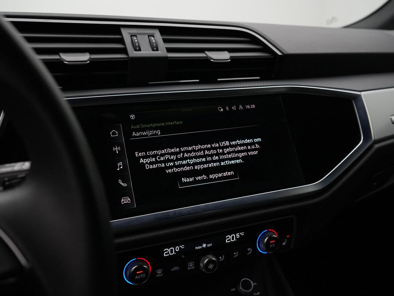 Audi Q3 45 TFSI e 245 pk edition | Achteruitrijcamera | Stoelverwarming | Carplay | 18 inch