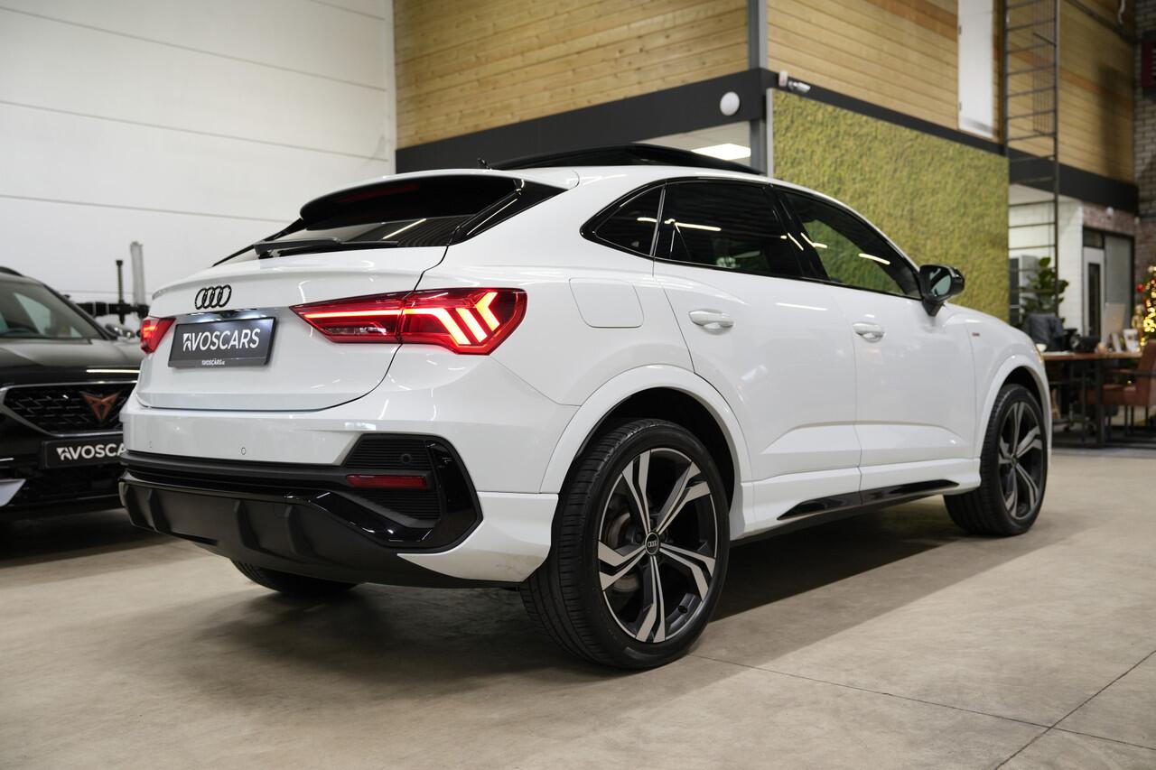 Audi Q3 Sportback 35 TFSI 3x S-Line * Pano - Trekhaak - Leder - Keyless - Camera - 20" - App *