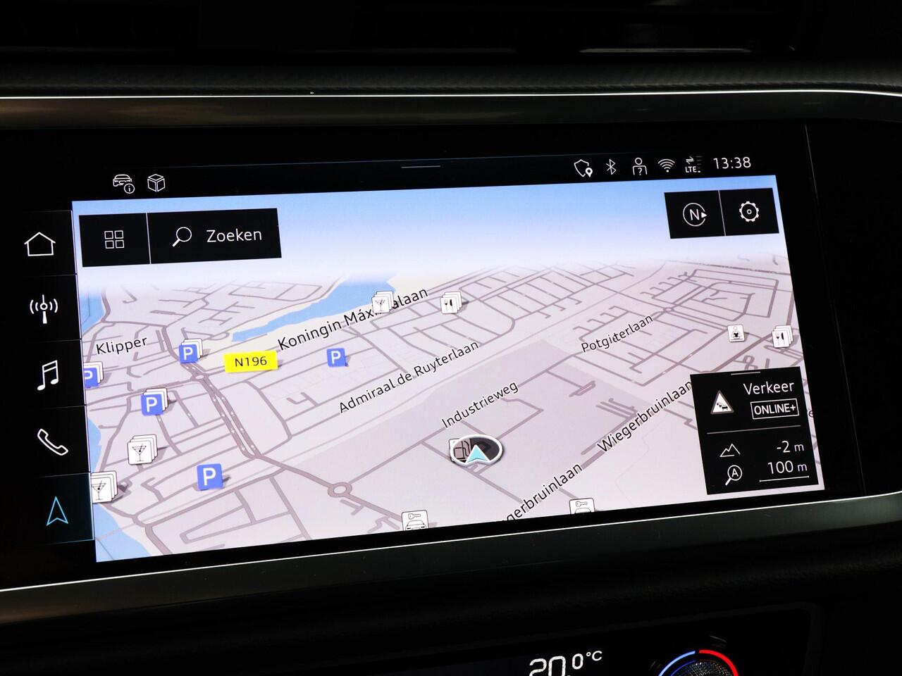 Audi Q3 Sportback 35 TFSI 150pk S-Tronic S Line · Apple/Android Car Play · Leder/Alcantara · Stoelverwarming · Garantie t/m 20-10-2029 of 100.000km · TOPDEAL