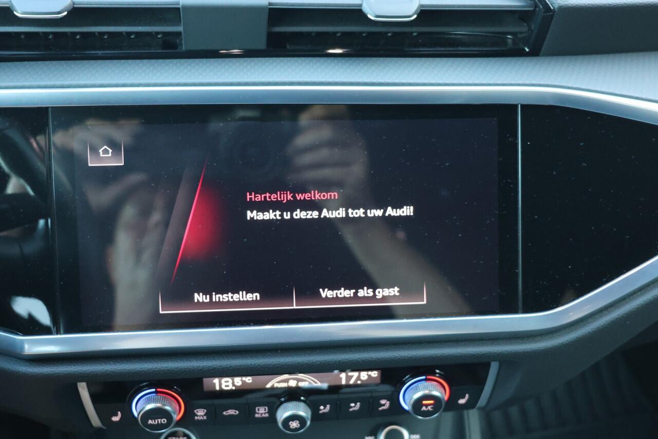 Audi Q3 35 TFSI Proline S edition S Line, Automaat, SMETTELOOS !! .. Rijkelijk uitgevoerd .. pracht kleur .. springt er echt uit