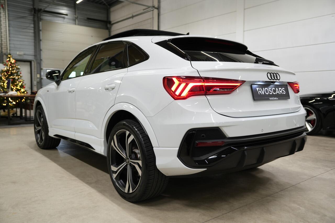 Audi Q3 Sportback 35 TFSI 3x S-Line * Pano - Trekhaak - Leder - Keyless - Camera - 20" - App *