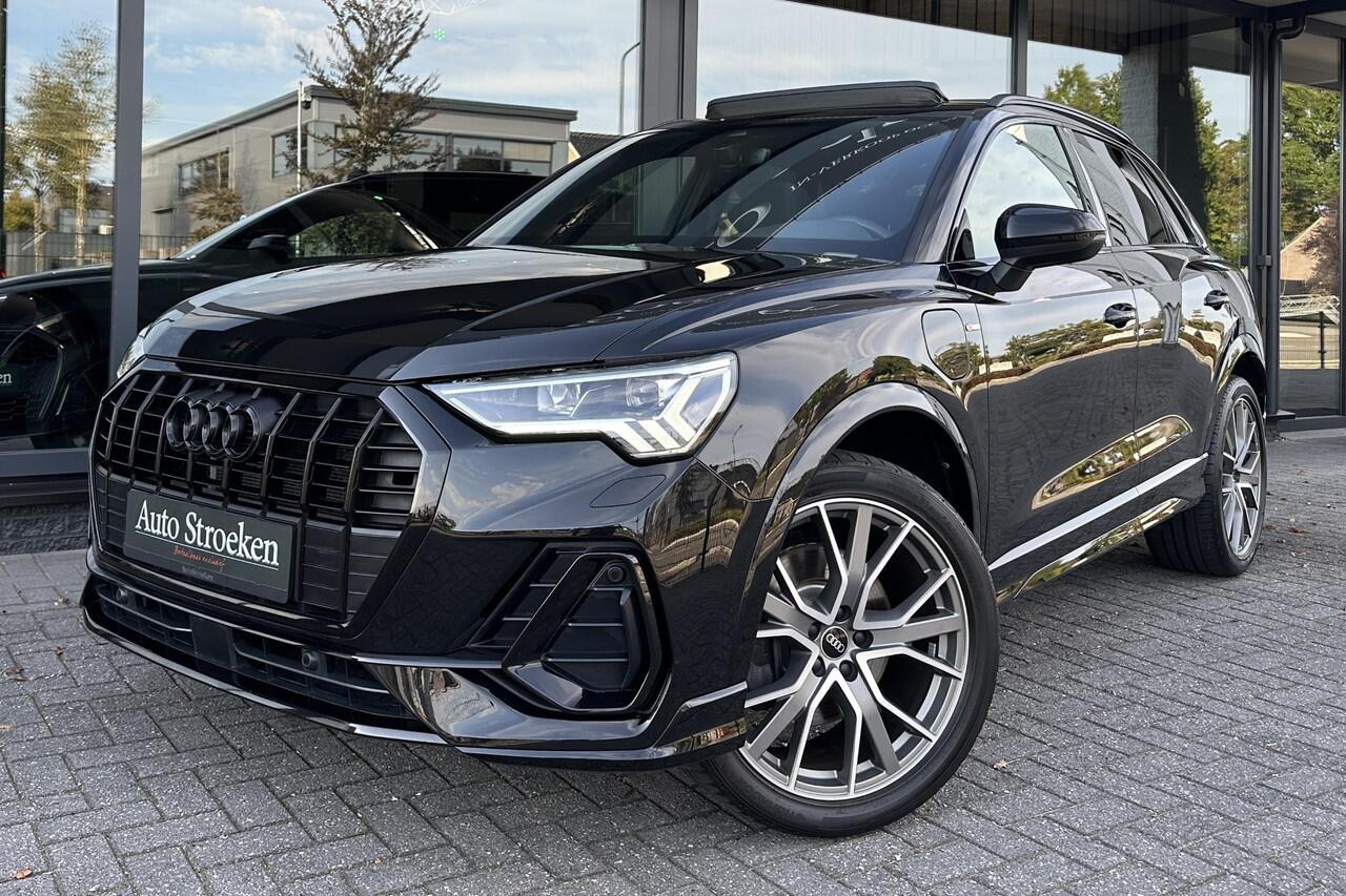 Audi Q3 45 TFSIe S-Line Black Pano Leder Sfeer Sonos