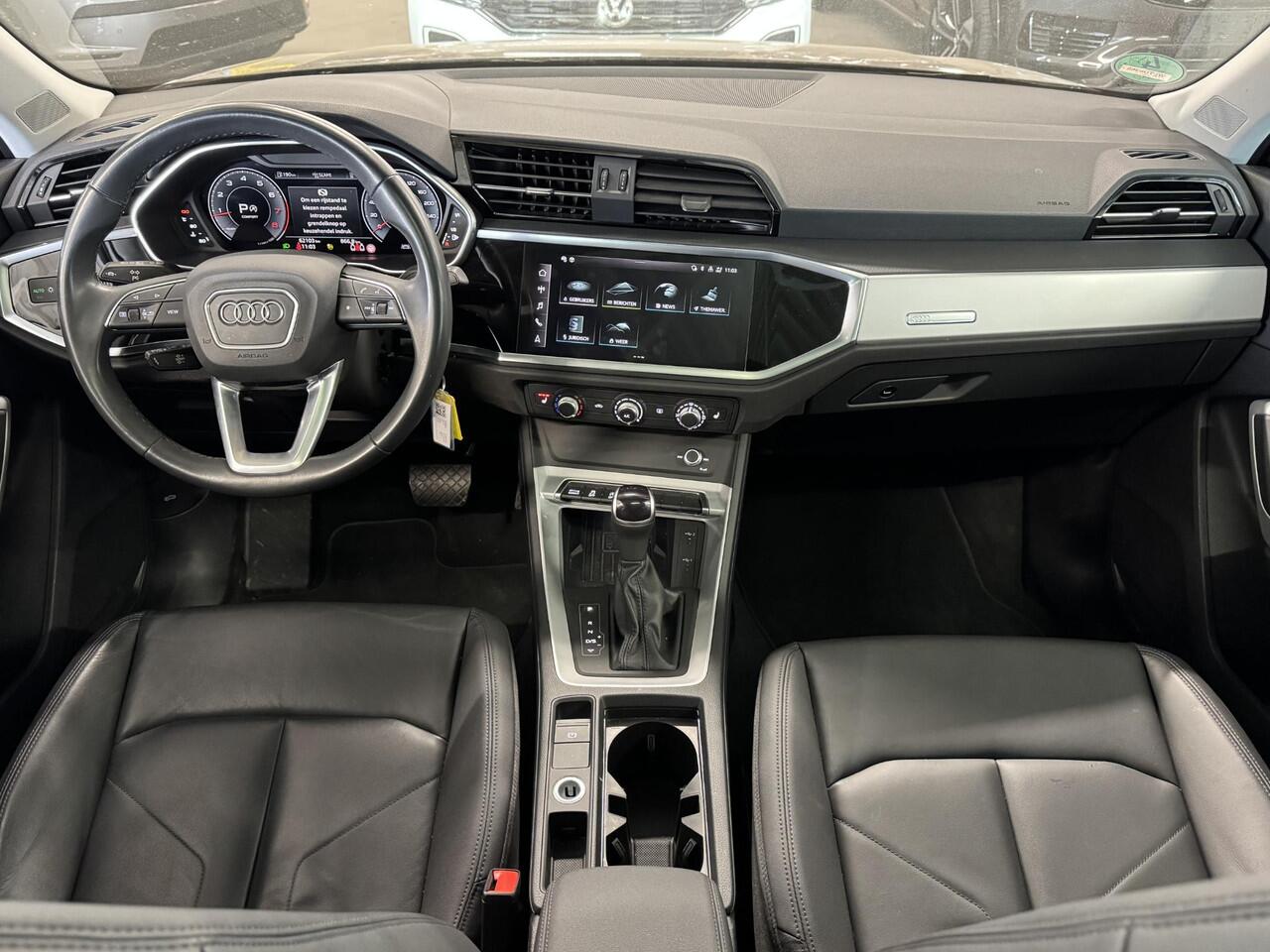 Audi Q3 Sportback 35 TFSI S Edition | ¤ 1.000 INRUILPREMIE | Climate Control | Panorama-schuifdak | Audi sound system | Navigatie| Audi virtual cockpit | Lederen Bekleding | S Line exterieur ( Vestiging - Vianen Tel: 0347-371248 )