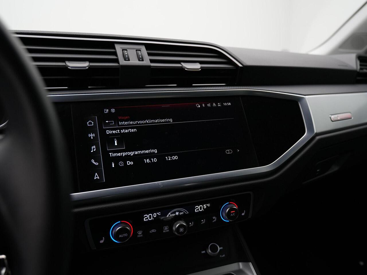 Audi Q3 45 TFSI e 245 pk S-tronic Business Edition | Panoramadak | Matrix LED | Sonos | Rondomzicht camera | Stoelverwarming | Navigatie