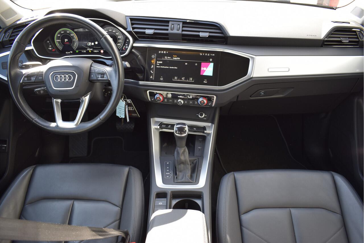 Audi Q3 Sportback 45 TFSI e Advanced Edition Adaptive cruise, Stoelverwarming, Camera, Dynamisch LED