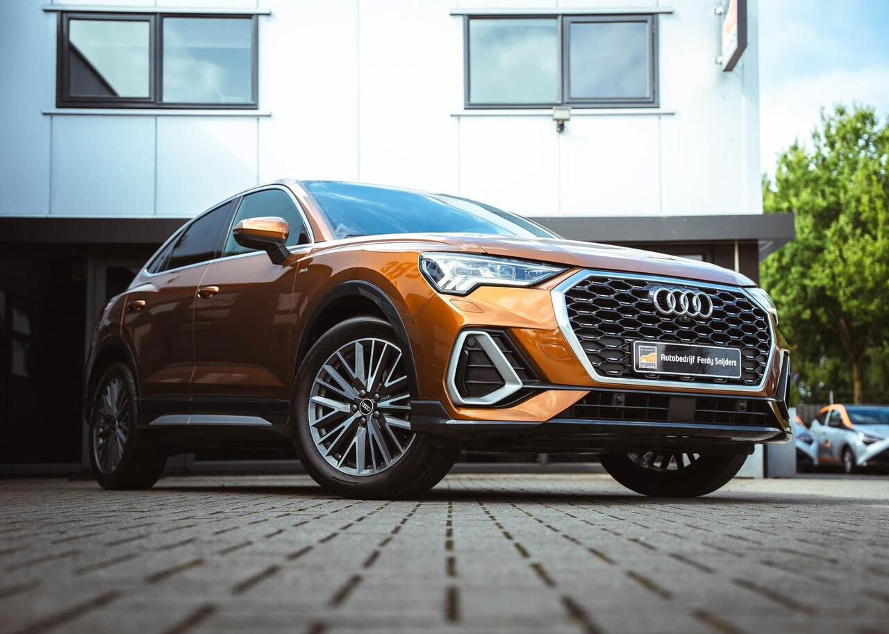 Audi Q3 Sportback TFSI 150 PK S-LINE Edition (Audi EXCLUSIVE), Orig. NL - 1e Eig. | B&O | Leer | 360 cam | Car Play | Stoelverw. | Virtual - RIJKLAAR