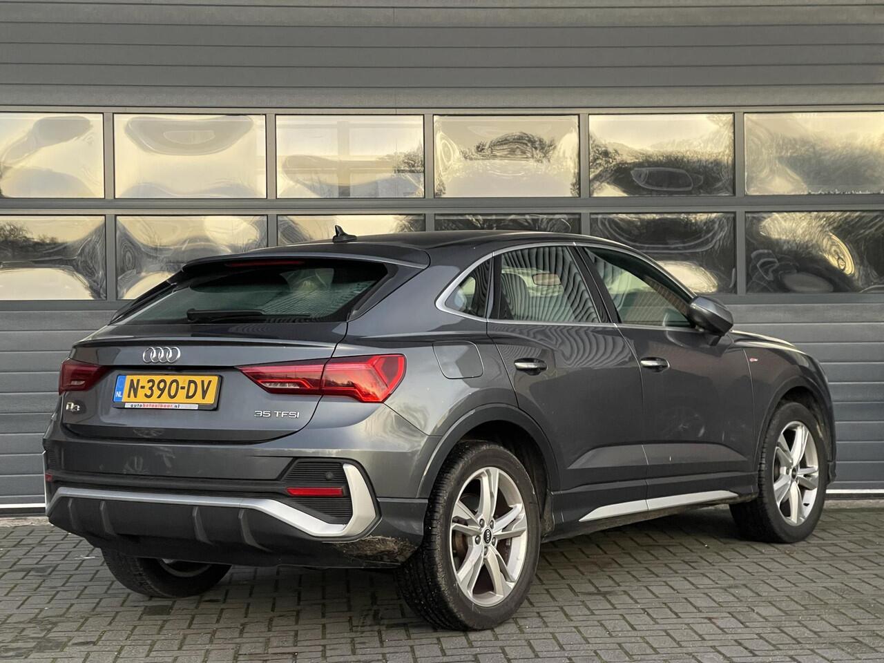 Audi Q3 SPORTBACK 35 TFSI S EDTION I AUTOMAAT I S LINE I LEDER I 360 CAMERA I APPLE CARPLAY
