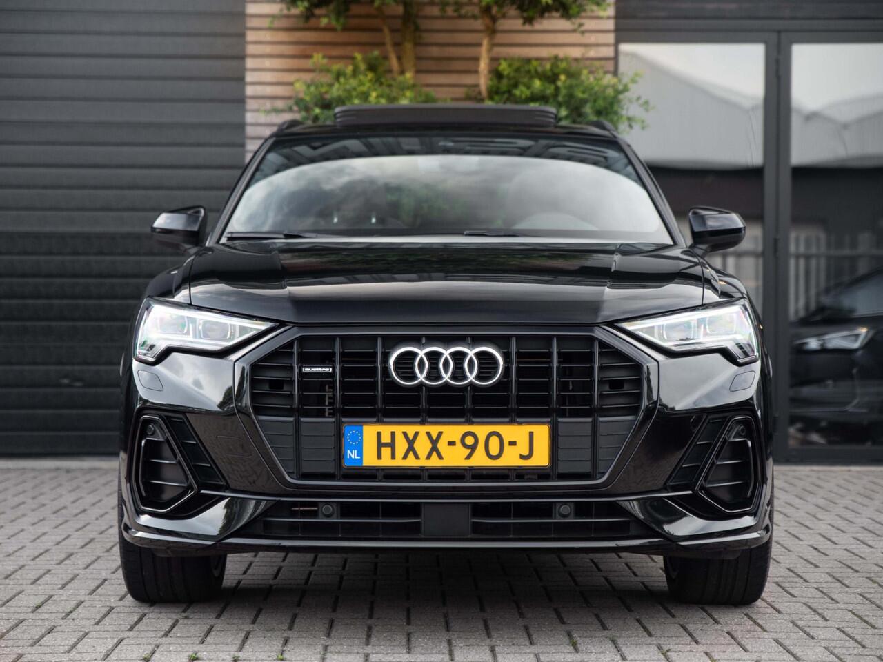 Audi Q3 40 TFSI quattro / 3x S-Line / Wegklapbare Trekhaak / Panoramadak / Bang & Olufsen / Virtual Cockpit / Matrix Verlichting / Keyless / 20" LMV