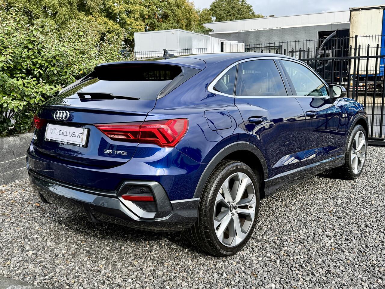 Audi Q3 Sportback 35 TFSI Matrix|Camera|Carplay|Keyless Blauw!