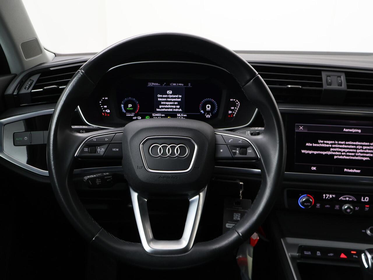 Audi Q3 Sportback 45 TFSI e Edition | 150 PK | SoH 94% | Automaat | Trekhaak | Adaptive cruise control | Apple Carplay/Android Auto |