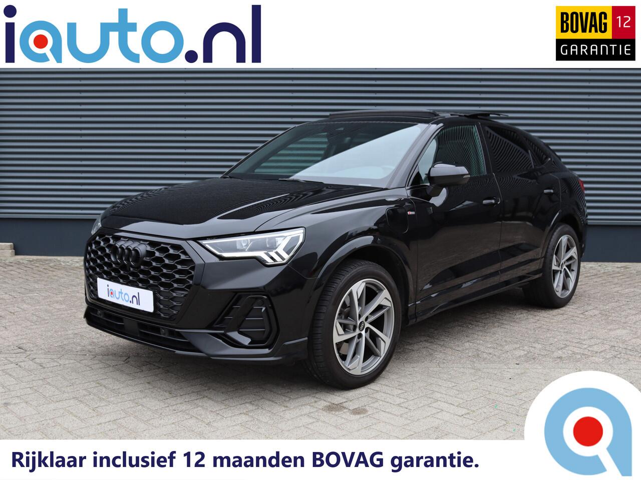 Audi Q3 Sportback 45 TFSI e 245PK S-Line Pano/LED/Keyless/Camera/Optiek+/Elek. klep/dodehoek/ACC/19"
