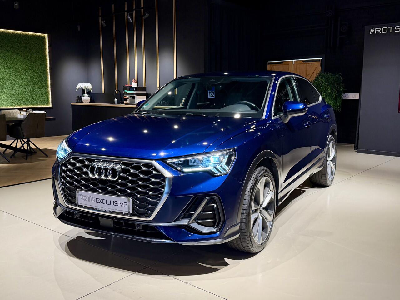 Audi Q3 Sportback 35 TFSI Matrix|Camera|Carplay|Keyless Blauw!