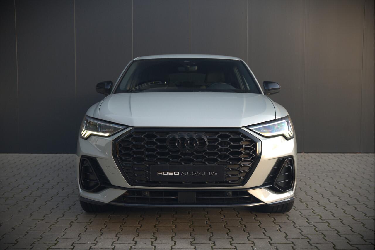 Audi Q3 Sportback 35 TFSI Pro Line S | S-Line | Stoelverwarming | Keyless | 360 Camera | Leer | Elektrische Stoelen | Adaptive Cruise Control | Dodehoekdetectie | Navigatie | Parkeersensoren | Vitrual Cockpit
