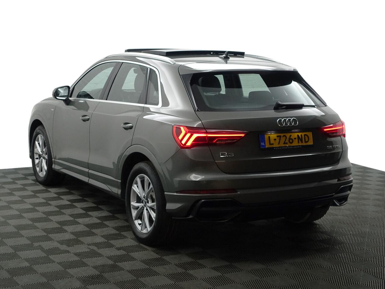 Audi Q3 35 TFSI S edition Aut- Panoramadak, Carplay, Stoelverwarming, Virtual Cockpit, Sport Leder Interieur