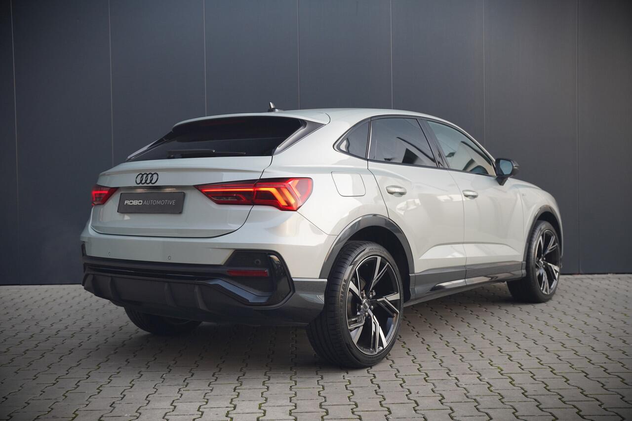 Audi Q3 Sportback 35 TFSI Pro Line S | S-Line | Stoelverwarming | Keyless | 360 Camera | Leer | Elektrische Stoelen | Adaptive Cruise Control | Dodehoekdetectie | Navigatie | Parkeersensoren | Vitrual Cockpit