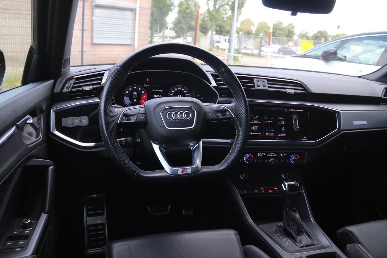 Audi Q3 35 TFSI S edition Hybride-Benzine ,Automaat S Line, Leder, Matrix, Carplay
