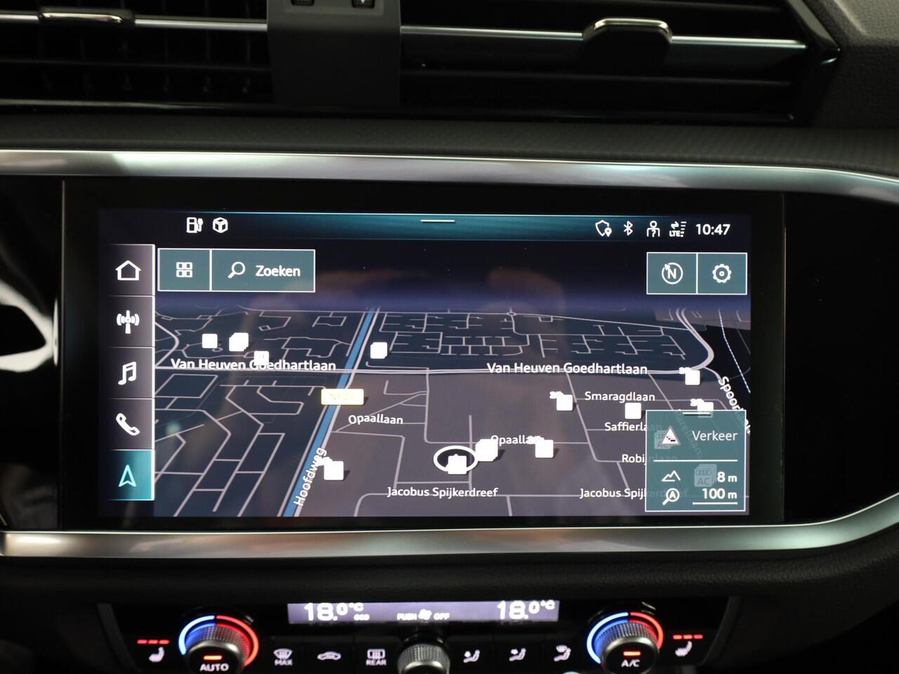 Audi Q3 45 TFSI e Business Edition 245 pk | SOH 94% | S-tronic | Navigatie | Parkeersensoren | Achteruitrijcamera | LED koplampen | Stoelverwarming |