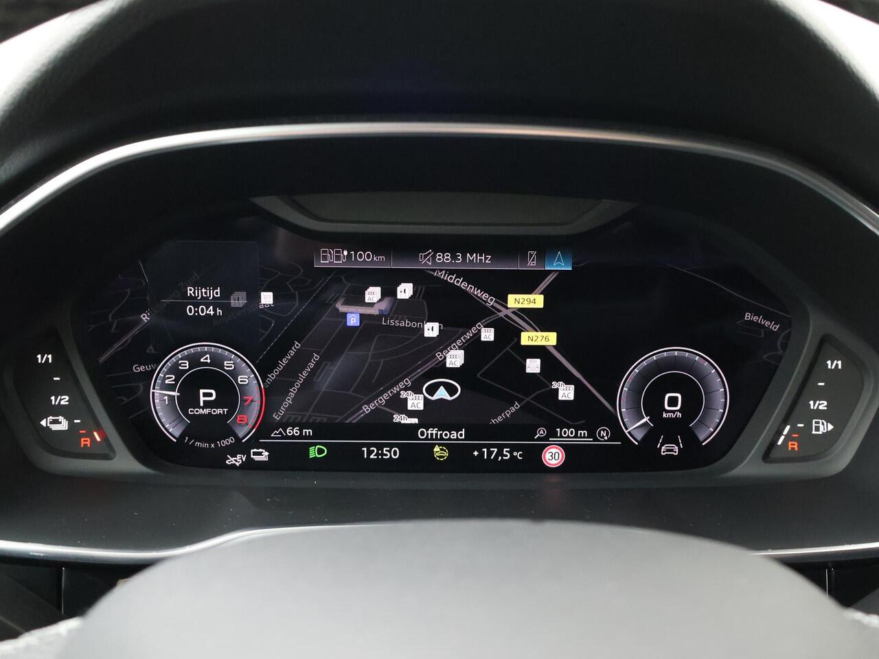 Audi Q3 Sportback 45 TFSI e Advanced Edition | 245 PK | SoH 89% | Trekhaak | Adaptive cruise control | 360 graden camera's | S line | 20" LM velgen | S line interieur |