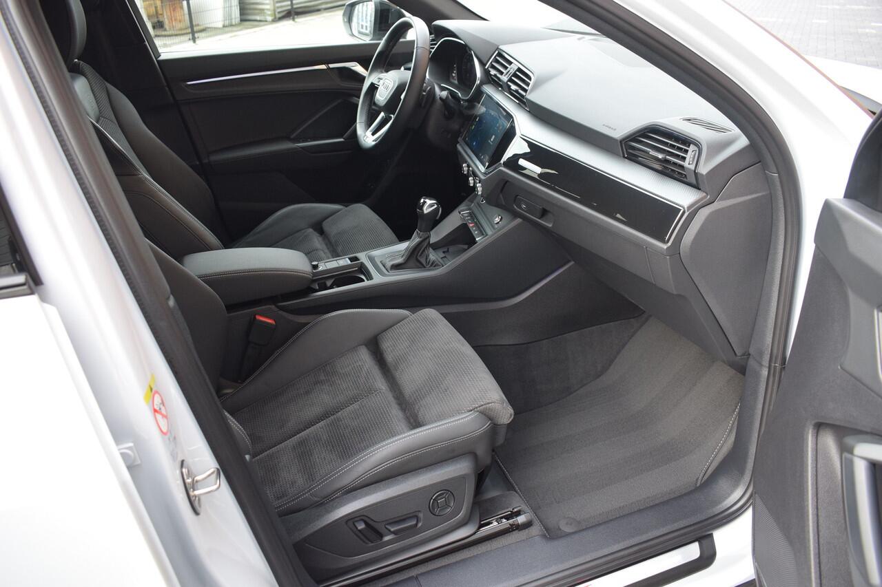 Audi Q3 Sportback 45 TFSI e S-line | Suzuka Grijs | Pano | Trekhaak | Keyless