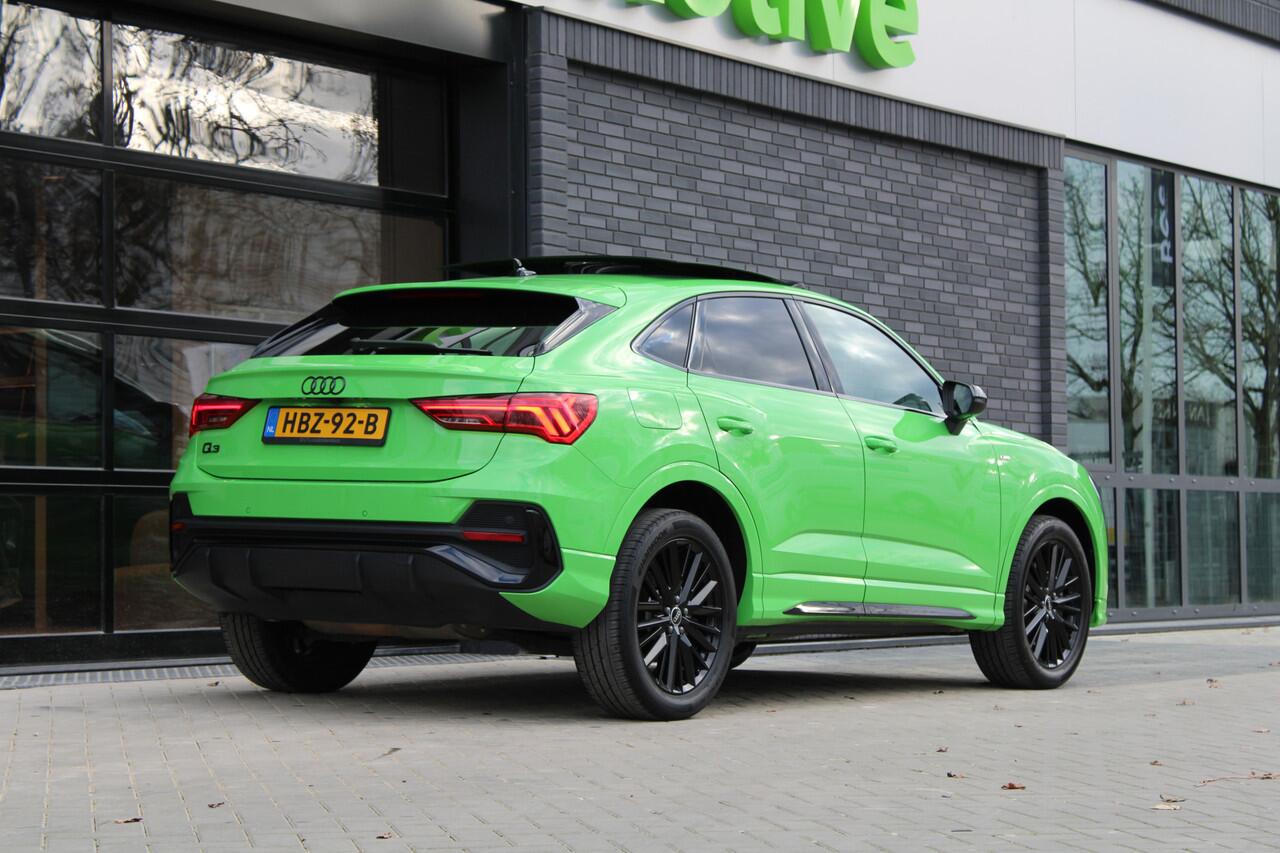 Audi Q3 Sportback 45 TFSI e S Edition | BTW | S-LINE | PANO | CAMERA | SONOS | STOELVERWARMING |