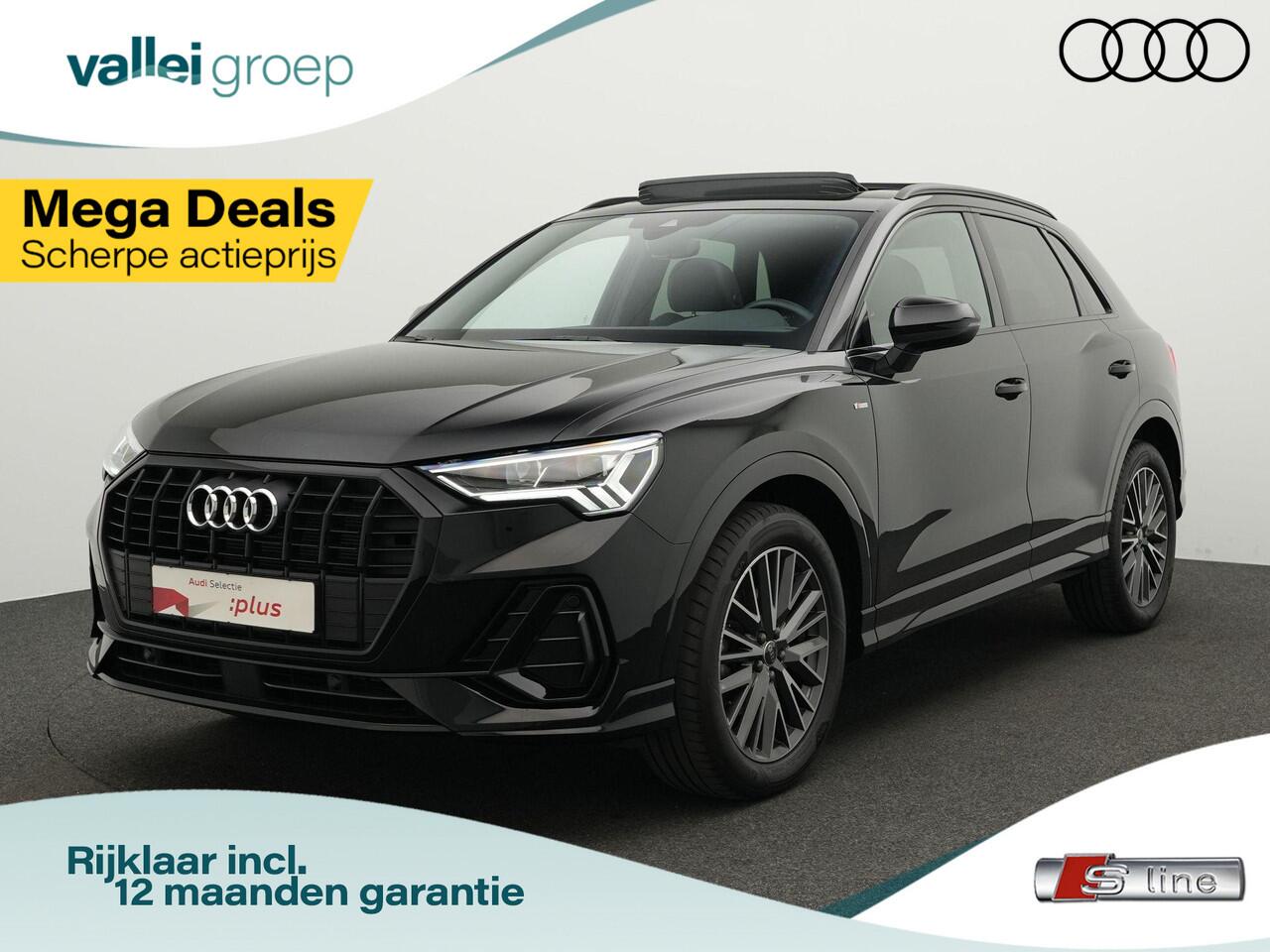 Audi Q3 35 TFSI 150 pk S-tronic Advanced edition / S-Line | Panoramadak | Trekhaak | Achteruitrijcamera | Leder/alcantara | Stoelverwarming