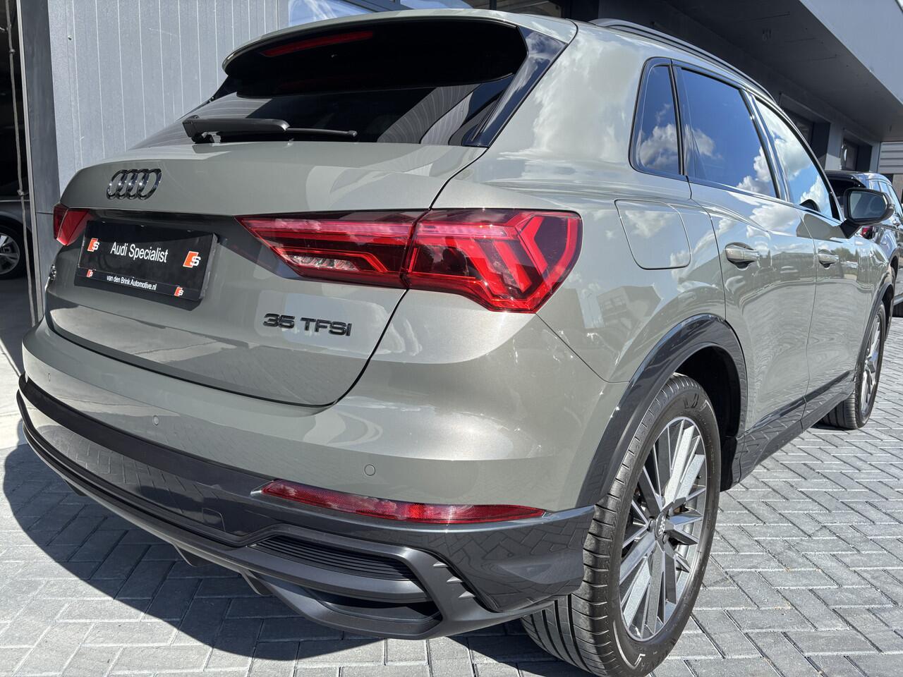 Audi Q3 35 TFSI S-line Black Leder Sfeer CarPlay