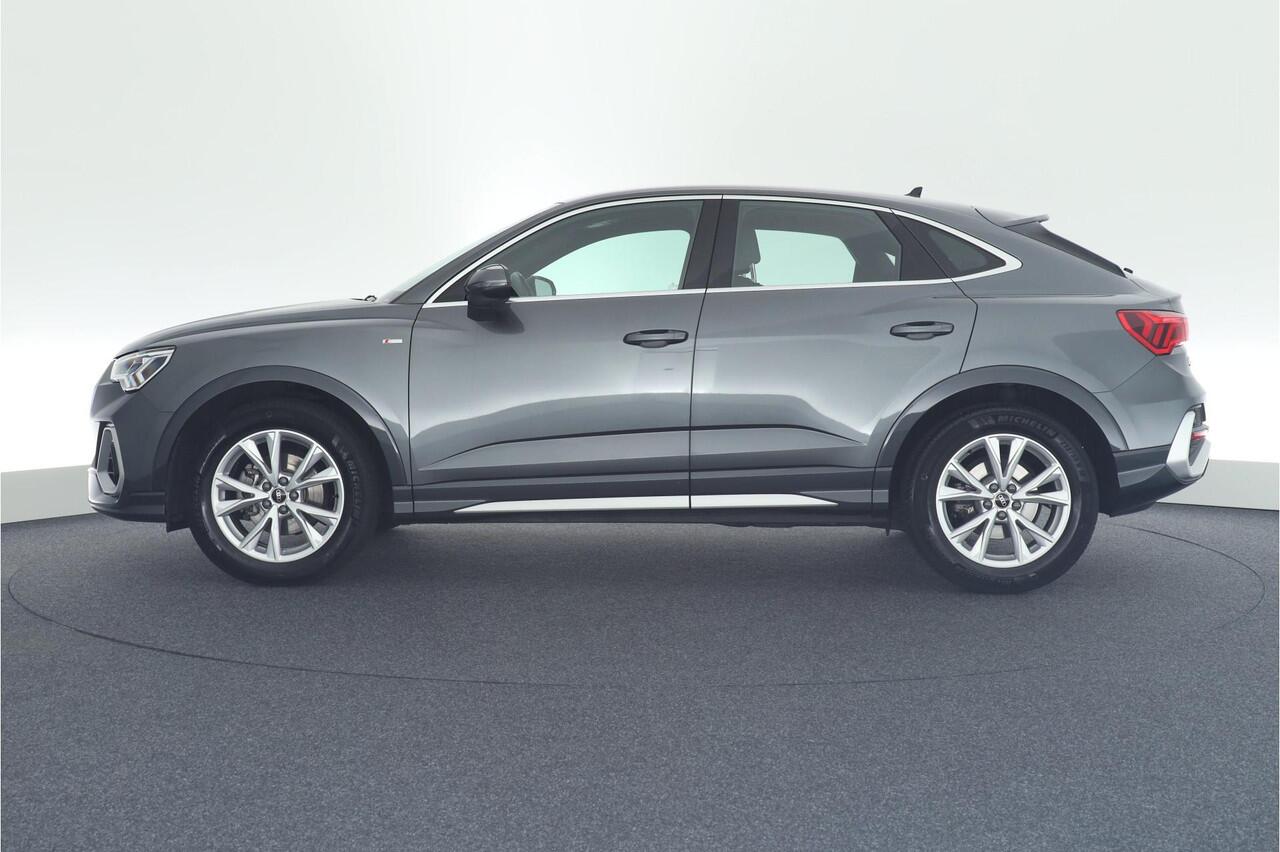 Audi Q3 Sportback 35 TFSI 150pk S-Tronic 2x S-Line Trekhaak Camera Led Virtual Cockpit Navigatie