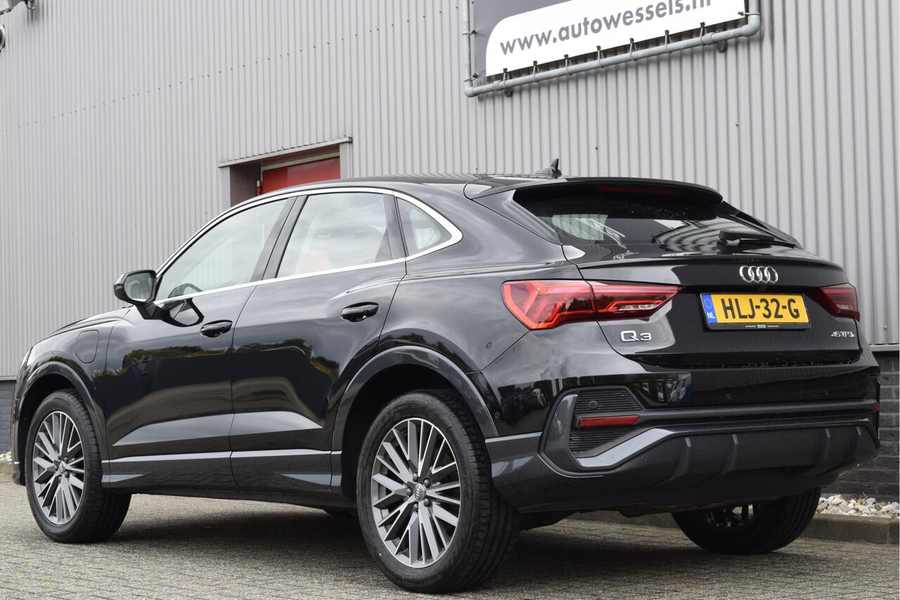 Audi Q3 Sportback 45 TFSI e Advanced Edition Adaptive cruise, Stoelverwarming, Camera, Dynamisch LED