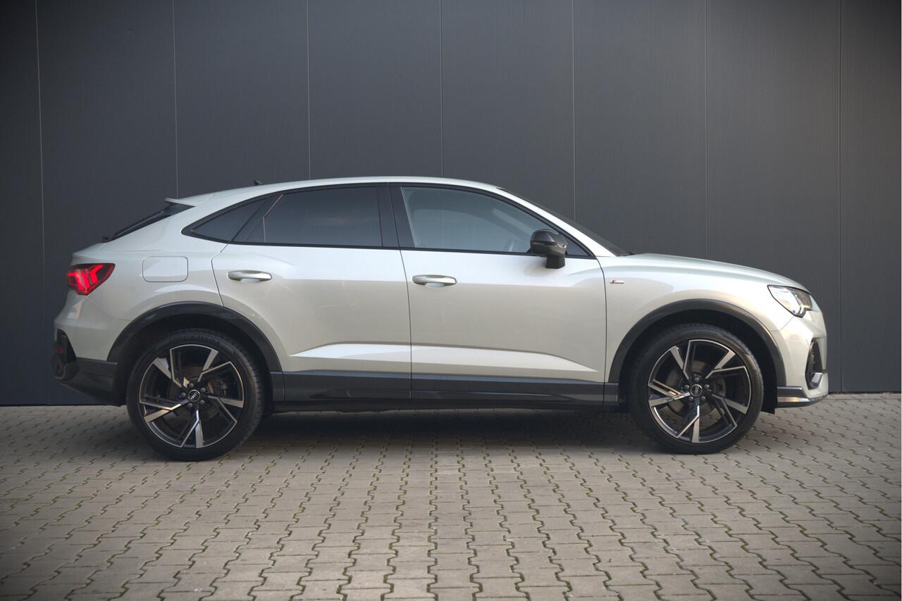 Audi Q3 Sportback 35 TFSI Pro Line S | S-Line | Stoelverwarming | Keyless | 360 Camera | Leer | Elektrische Stoelen | Adaptive Cruise Control | Dodehoekdetectie | Navigatie | Parkeersensoren | Vitrual Cockpit