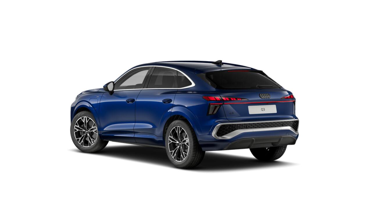 Audi Q3 Sportback e-hybrid 272 S tronic S edition Automaat | Ledkoplampen, ledachterlichten, dynamische knipperlichten achter | Grootlichtassistent