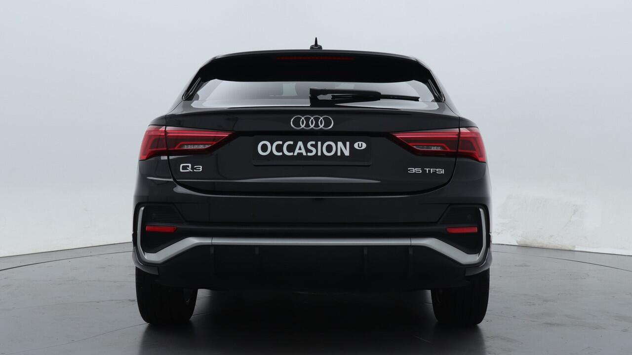 Audi Q3 Sportback 35 TFSI S-Line | stoelverwarming | Camera | Trekhaak | Leder/Alcantara