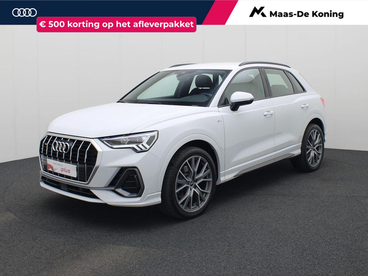Audi Q3 40 TFSI 190pk quattro S Line · Apple/Android Car Play · Leder/stof · Camera + Parkeersensoren · Garantie tot januari 2028 of 100000
