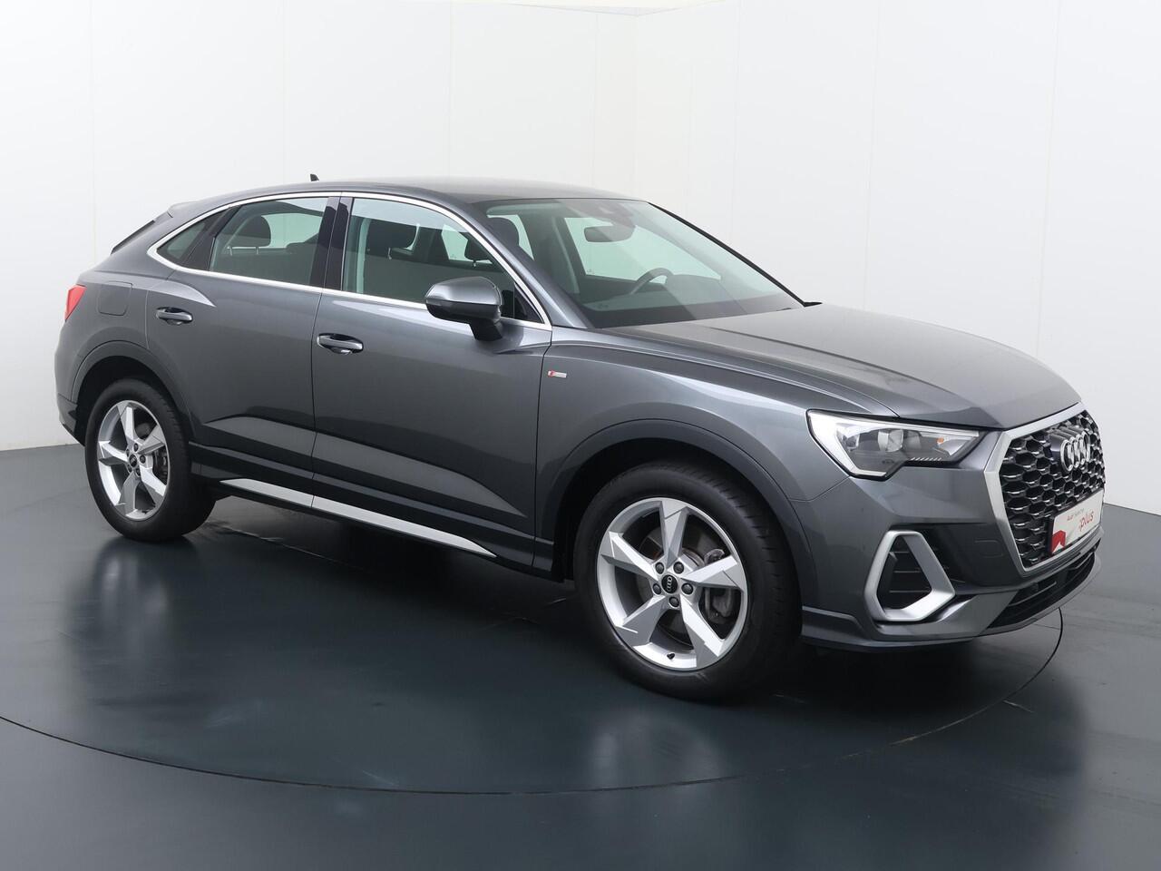 Audi Q3 Sportback 45 TFSI e S Edition | 245 PK | SoH 83% | Trekhaak | Navigatiesysteem | Adaptive cruise control | S line |