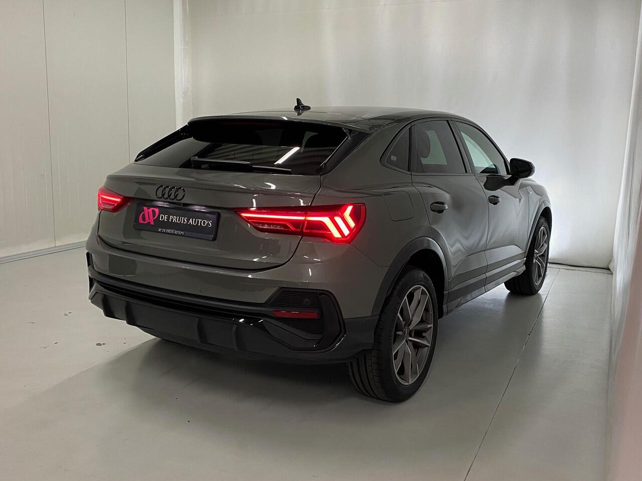 Audi Q3 Sportback 45 TFSI e S Edition 2X S Line cruise control adaptief Led Koplampen Camera 19 Inch