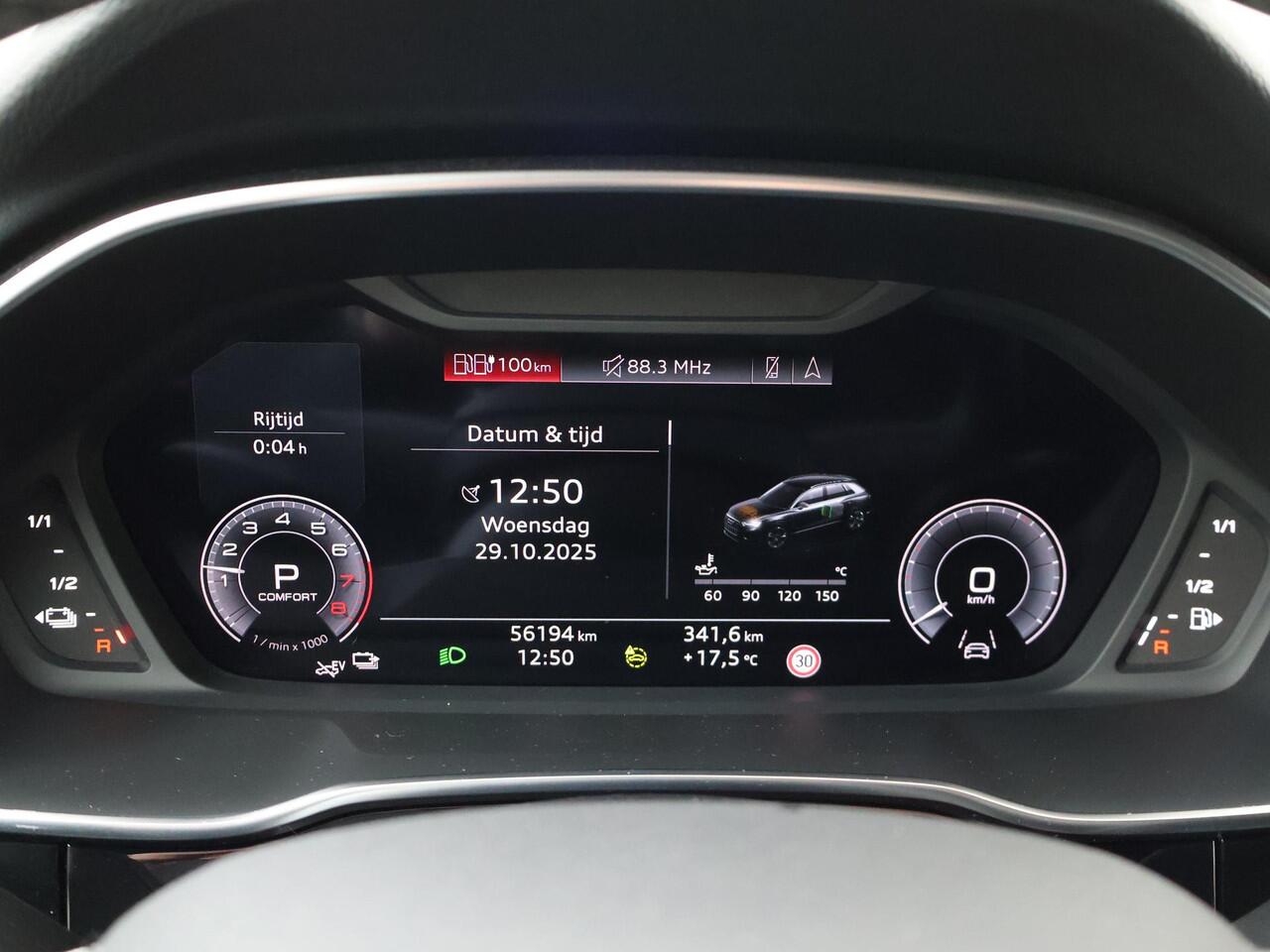 Audi Q3 Sportback 45 TFSI e Advanced Edition | 245 PK | SoH 89% | Trekhaak | Adaptive cruise control | 360 graden camera's | S line | 20" LM velgen | S line interieur |