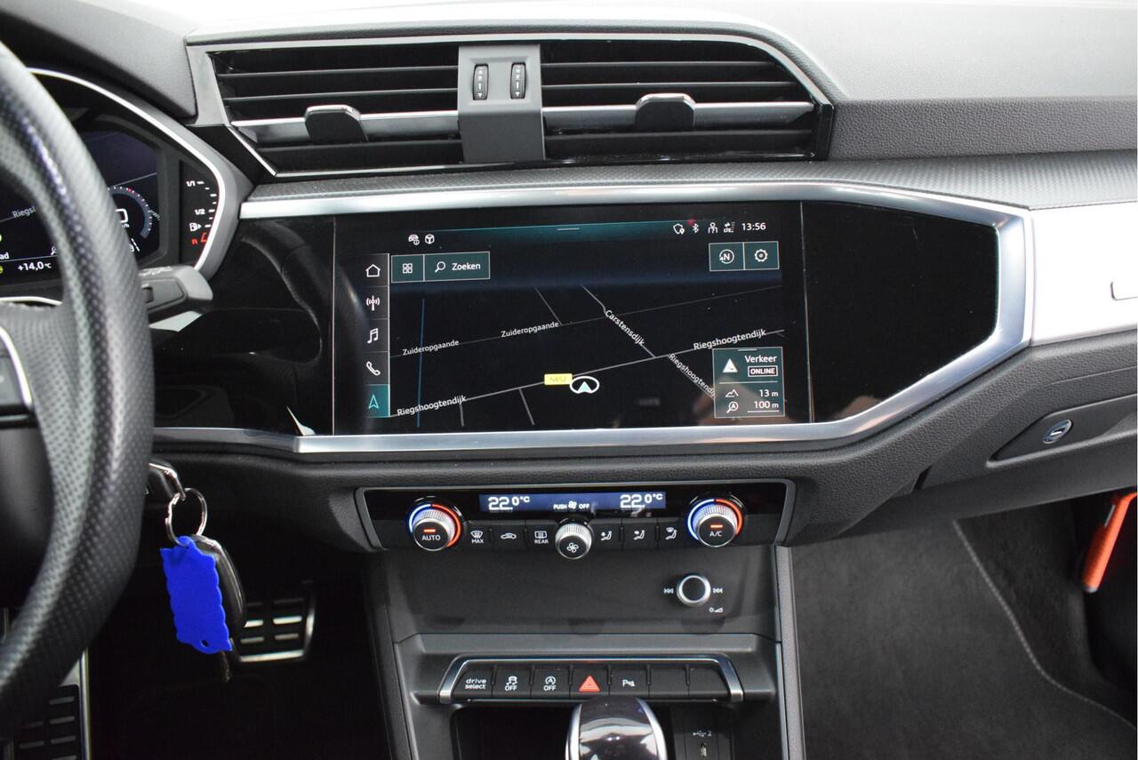 Audi Q3 Sportback 35 TFSI 150pk S-Tronic 2x S-Line Trekhaak Camera Led Virtual Cockpit Navigatie
