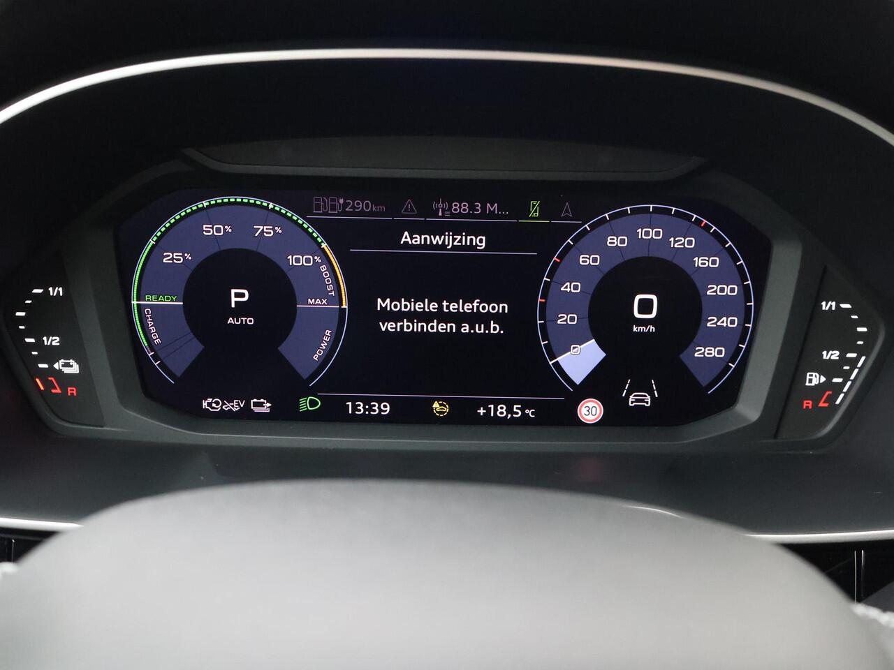 Audi Q3 Sportback 45 TFSI e S Edition | 245 PK | SoH 91% | Trekhaak | Adaptive cruise control | Navigatiesysteem | S line |