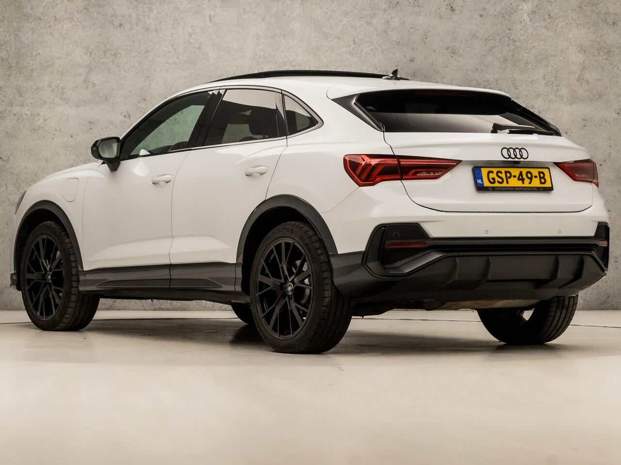 Audi Q3 Sportback 45 TFSI S-Line Sport 245Pk Automaat (SCHUIFDAK, APPLE CARPLAY, BANG&OLUFSEN, 360 CAMERA, ZWART HEMEL, ADAPTIVE CRUISE, STOELVERWARMING, KEYLESS, ELEK ACHTERKLEP, NIEUWSTAAT)