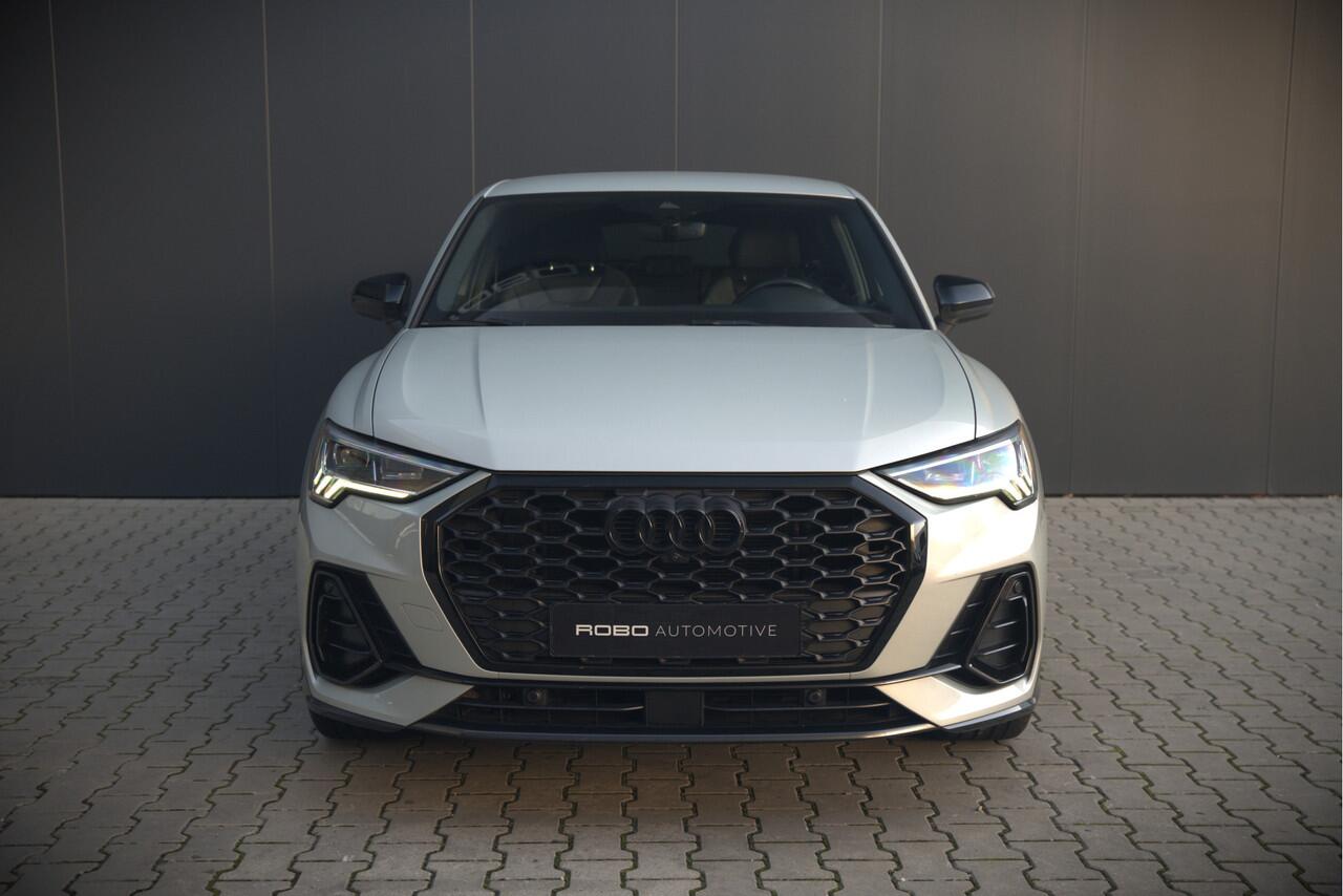 Audi Q3 Sportback 35 TFSI Pro Line S | S-Line | Stoelverwarming | Keyless | 360 Camera | Leer | Elektrische Stoelen | Adaptive Cruise Control | Dodehoekdetectie | Navigatie | Parkeersensoren | Vitrual Cockpit