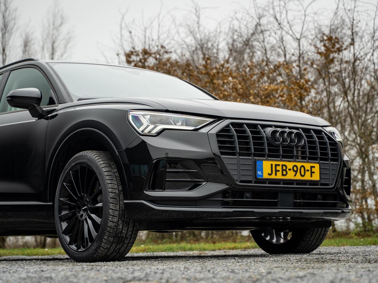 Audi Q3 45 TFSI e // zwart optiek // start/stop // elektr. klep // 20"