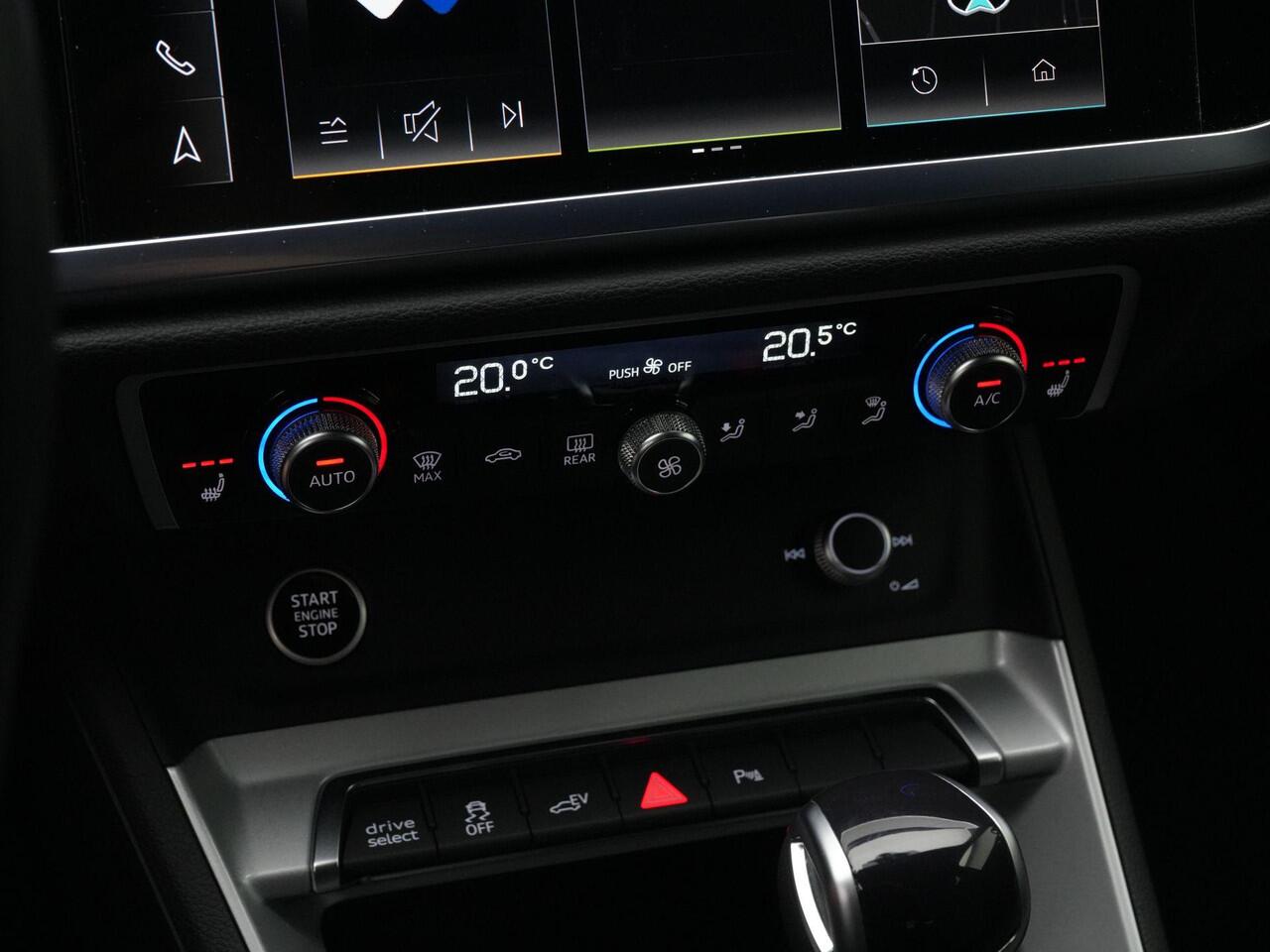 Audi Q3 45 TFSI e 245 pk S-tronic S edition | Sportstoelen | Standkachel | Stoelverwarming | LED koplampen | Adaptive Cruise | 19 inch