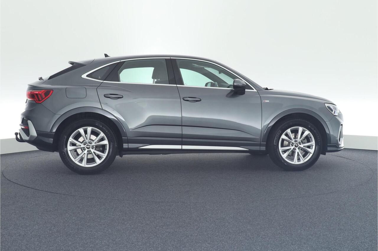 Audi Q3 Sportback 35 TFSI 150pk S-Tronic 2x S-Line Trekhaak Camera Led Virtual Cockpit Navigatie