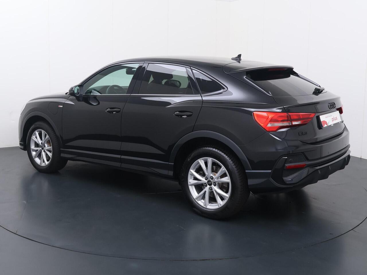 Audi Q3 Sportback 45 TFSI e Advanced Edition 245 PK | SoH 91% | S-Line interieur | Sportstoelen verwarmd | Achterklep elektrisch | LED Koplampen |