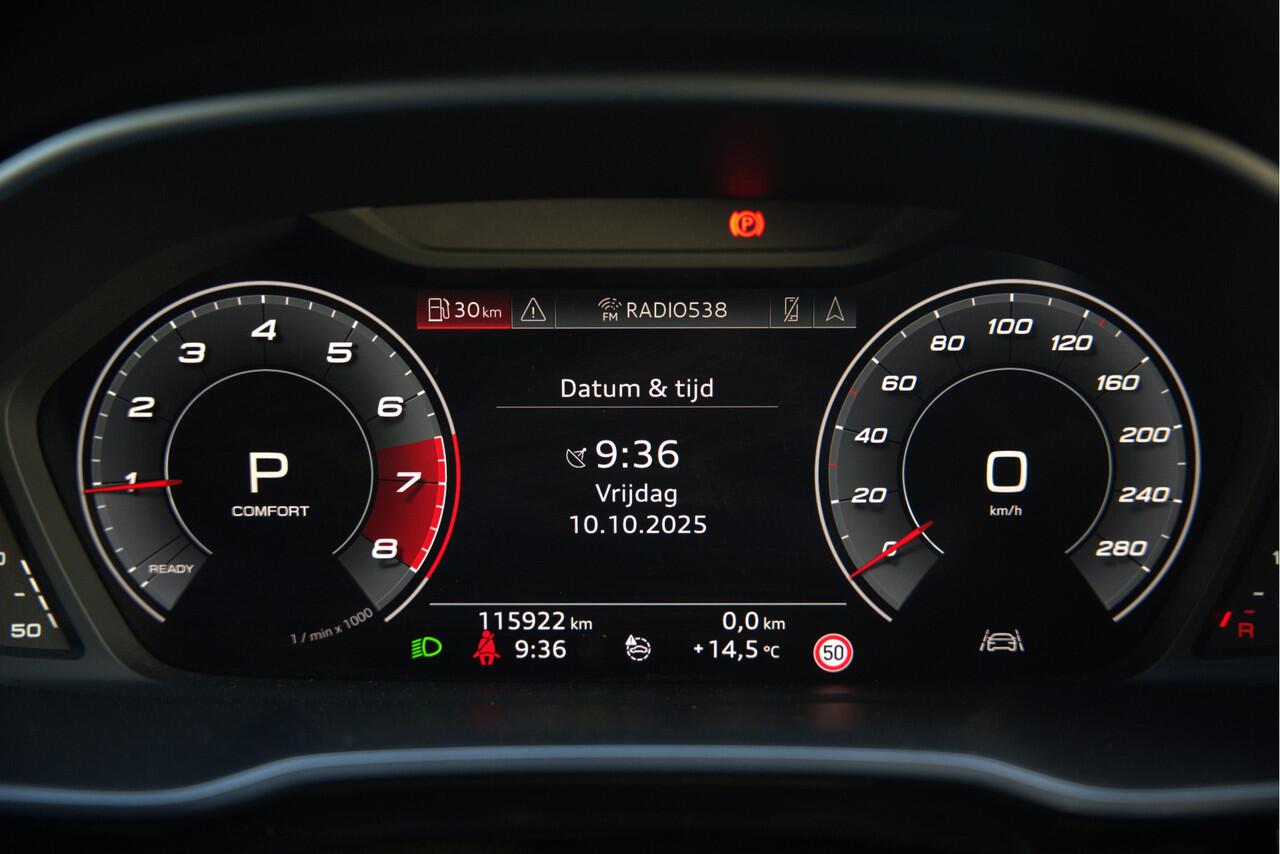 Audi Q3 Sportback 35 TFSI Pro Line S | S-Line | Stoelverwarming | Keyless | 360 Camera | Leer | Elektrische Stoelen | Adaptive Cruise Control | Dodehoekdetectie | Navigatie | Parkeersensoren | Vitrual Cockpit