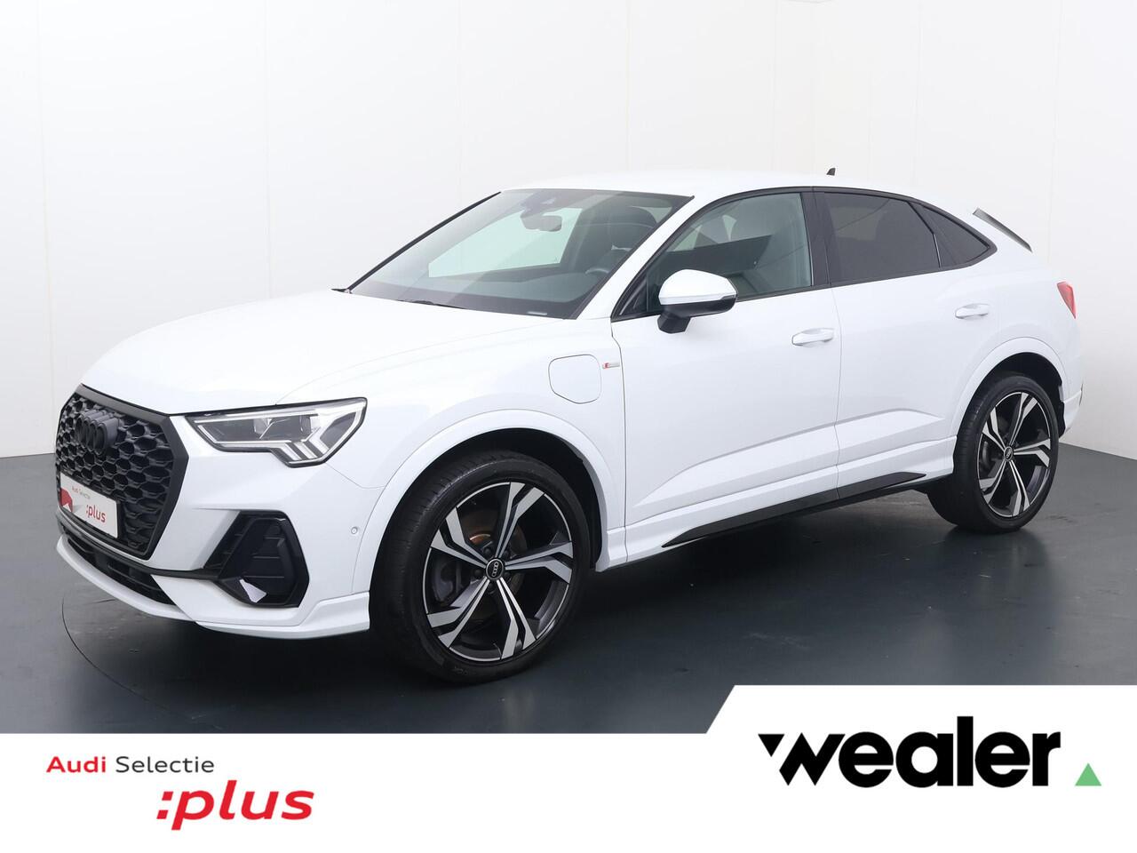 Audi Q3 Sportback 45 TFSI e S Edition | 245 PK | SoH 91% | Adaptive cruise control | Navigatiesysteem | Voorstoelen verwarmd | S line | 20" LM velgen |