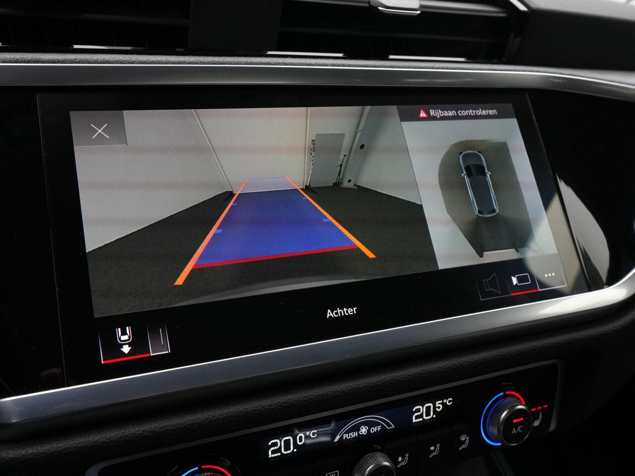 Audi Q3 45 TFSI e 245 pk S-tronic S-Line | Trekhaak | Demperregeling | Rondomzicht camera | Navigatie | Adaptieve cruise control