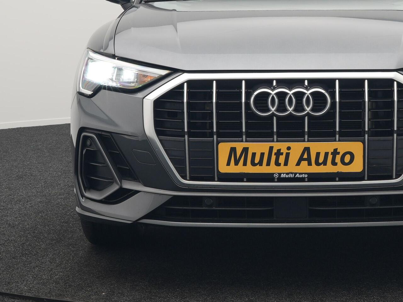 Audi Q3 45 TFSI e S Line Plug In Hybrid 245pk PHEV | Apple Carplay | Navigatie | Blis | Cruise Control | Virtual Cockpit | DAB | L.M"18 |